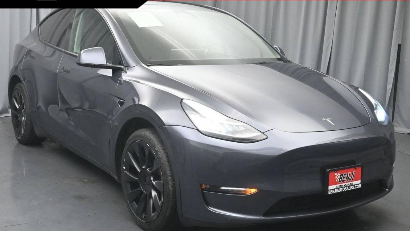 TESLA MODEL Y 2021 5YJYGDEE4MF217391 image